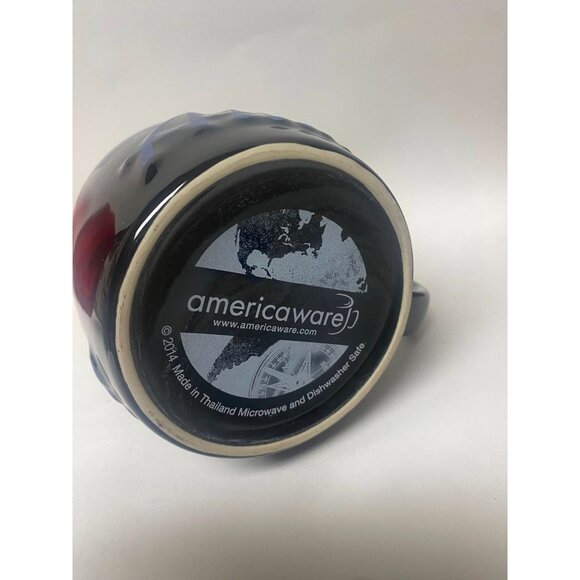 Atlanta Skyline Mug – Nighttime Cityscape Design Coffee Blue Black - Picture 5 of 5